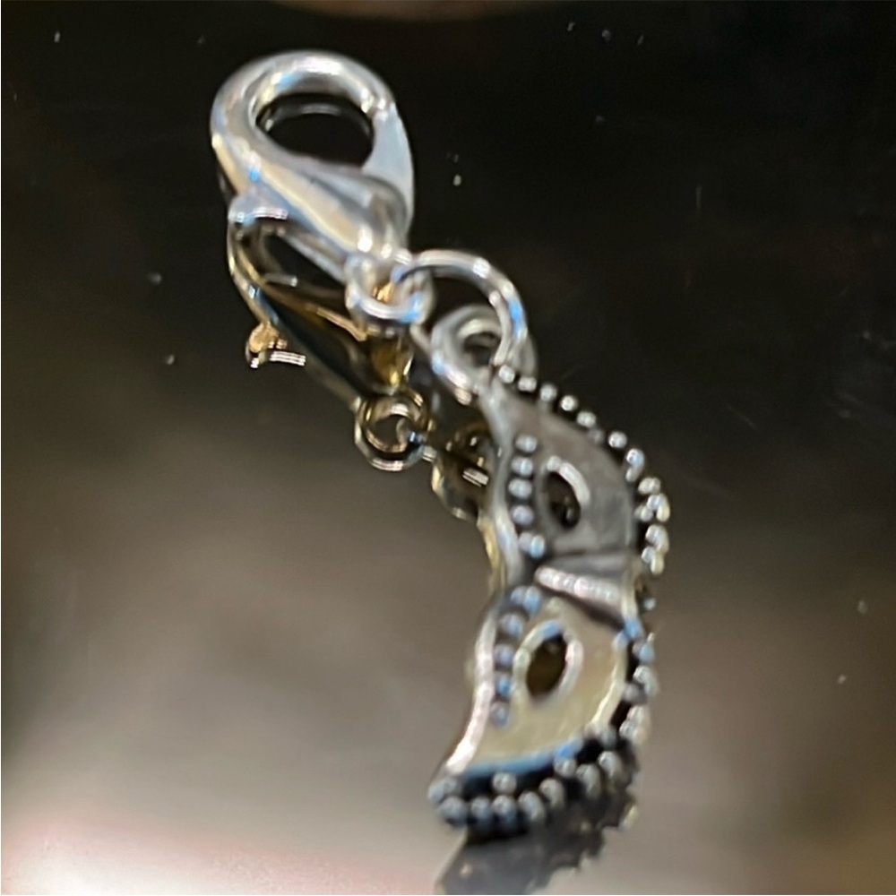 Silver Mask Charm
